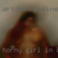 Horny girl in bat