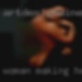 Woman making horny